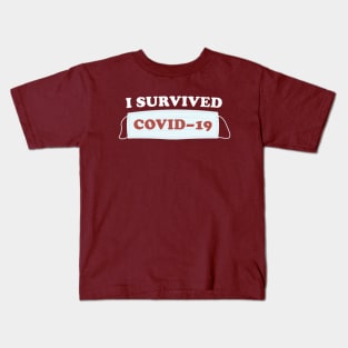 I SURVIVED COVID-19 Kids T-Shirt